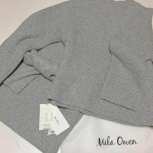 Mila Owen(ミラオーウェン)の新品タグ付き♡Mila Owenセットアップ♡ レディースのワンピース(ひざ丈ワンピース)の商品写真