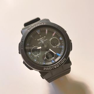 カシオ(CASIO)のCASIO BABY-G ブラック　5568＊JA#(腕時計)