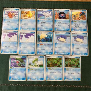 ポケモン(ポケモン)のポケモンカード ADV PCG 水ポケモンセット(シングルカード)