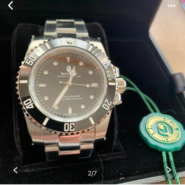 A BATHING APE. TYPA1 BAPEX M  サルマリーナ時計