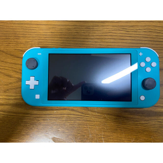 ニンテンドースイッチ(Nintendo Switch)のNintendo Switch Lite ターコイズ&ボタンカバー(携帯用ゲーム機本体)