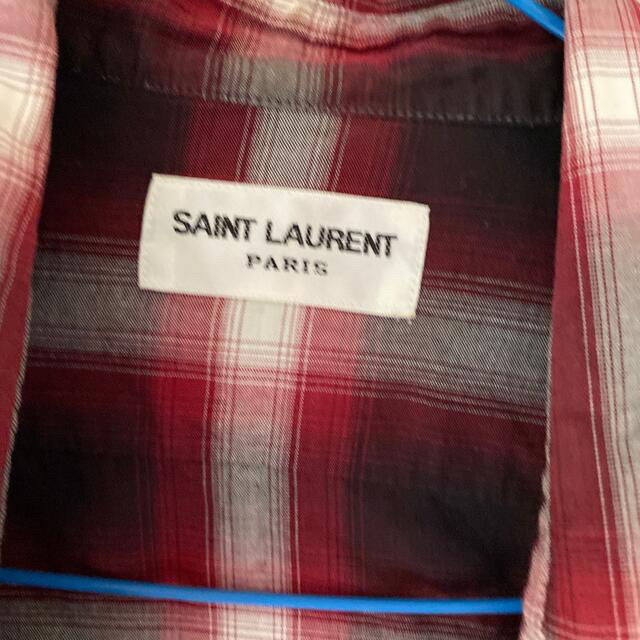Saint Laurent(サンローラン)のsaint laurent paris チェックシャツ メンズのトップス(シャツ)の商品写真