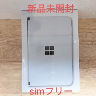 マイクロソフト(Microsoft)の【新品未開封】Microsoft Surface Duo SIMフリー機(スマートフォン本体)