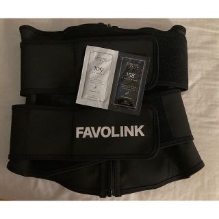 FAVOLINK ウエストシェイパー M 中古(エクササイズ用品)