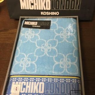 ミチコロンドン(MICHIKO LONDON)のMICHIKO ロンドン　バスタオル(タオル/バス用品)