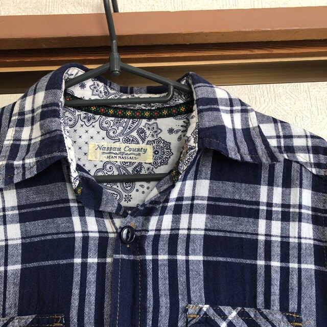 jean nassaus(ジーンナッソーズ)のジーンナッソーズ　ロングシャツ レディースのトップス(シャツ/ブラウス(長袖/七分))の商品写真