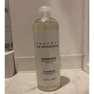 チャコット(CHACOTT)のチャコット　クレンジングウォーター(500ml) 、ヘアージェル　セット(クレンジング/メイク落とし)