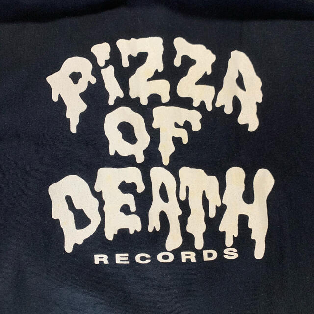 HIGH!STANDARD(ハイスタンダード)のPIZZA OF DEATH ピザオブデス フルジップ スウェット パーカー M メンズのトップス(パーカー)の商品写真