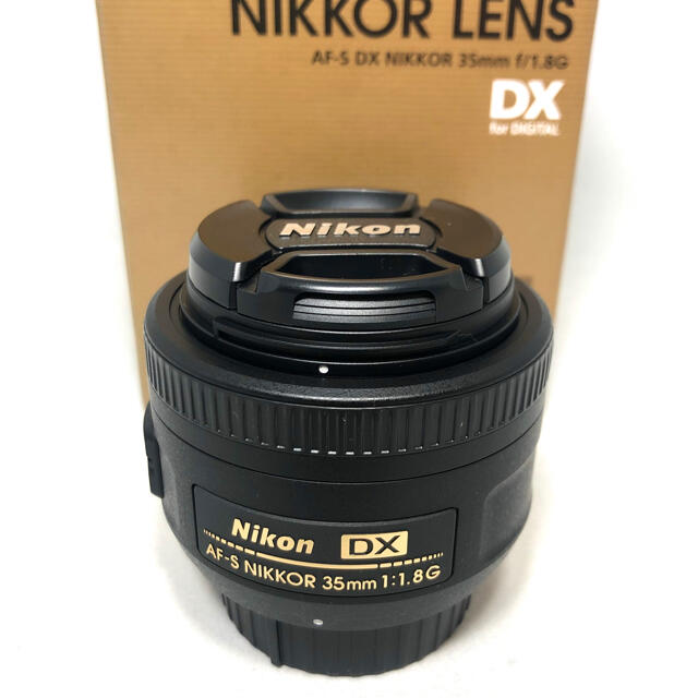 Nikon(ニコン)のNikon ニコン AF-S DX 35mm f/1.8G 美品 スマホ/家電/カメラのカメラ(レンズ(単焦点))の商品写真