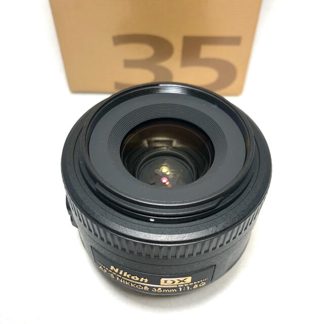 Nikon(ニコン)のNikon ニコン AF-S DX 35mm f/1.8G 美品 スマホ/家電/カメラのカメラ(レンズ(単焦点))の商品写真