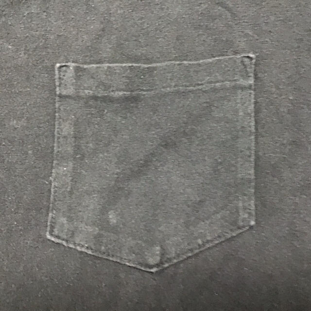 schott(ショット)のschott ショット　Vネック　ポケット　Tシャツ L アメリカ製　ブラック メンズのトップス(Tシャツ/カットソー(半袖/袖なし))の商品写真