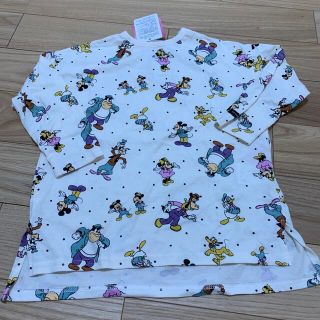 フタフタ(futafuta)のレトロミッキー　ロンT(Tシャツ/カットソー)