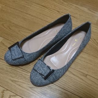 ニッセン(ニッセン)の未使用ニッセン デザインバックルウェッジパンプス(ハイヒール/パンプス)