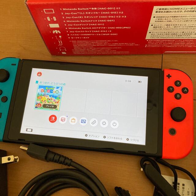 Nintendo Switch JOY-CON(L)(R)本体セット　動作品