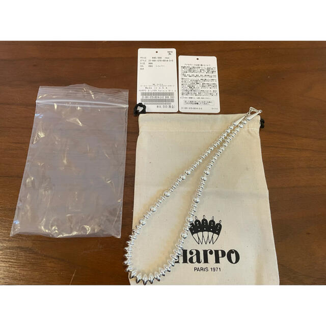 L'Appartement DEUXIEME CLASSE(アパルトモンドゥーズィエムクラス)の【HARPO】SILVER Navajo Mix pearl 45cm レディースのアクセサリー(ネックレス)の商品写真