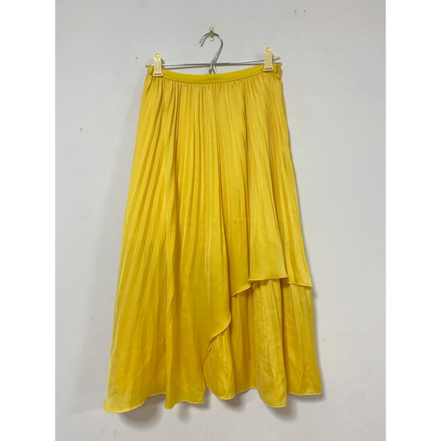 MERCURYDUO(マーキュリーデュオ)のMERCURYDUO サテンティアードスカート レディースのスカート(ロングスカート)の商品写真