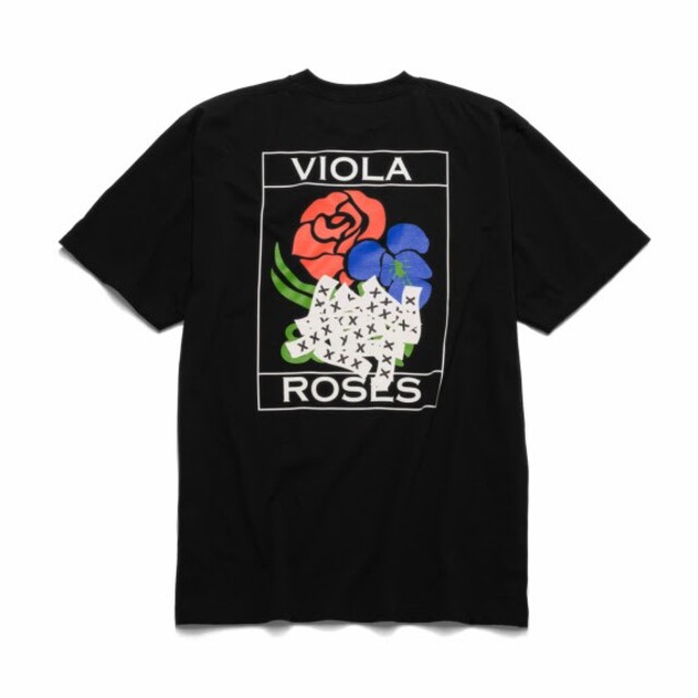 Tシャツ/カットソー(半袖/袖なし)Viola＆Roses × GOD SELECTION XXX Tシャツ