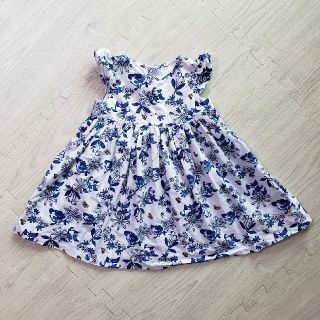 プチバトー(PETIT BATEAU)のPETIT BATEAU ワンピース　12M 74cm(ワンピース)