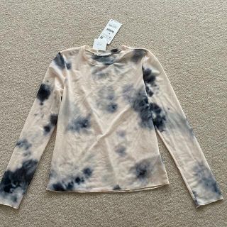 ザラ(ZARA)のzara シースルートップス(カットソー(長袖/七分))