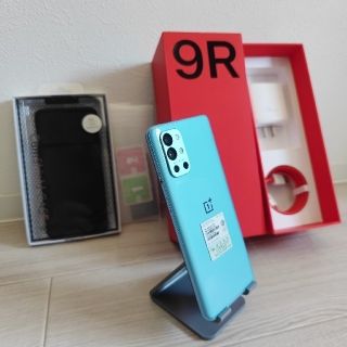 アンドロイド(ANDROID)の*専用*【美品】OnePlus 9R  8GB+128GB ブルー(スマートフォン本体)