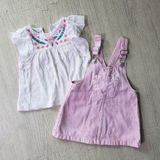 ザラキッズ(ZARA KIDS)のZARA　ベビー服　80サイズ　12-18M(シャツ/カットソー)