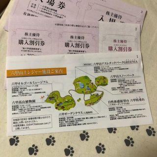 2名様分　六甲山上レジャー施設　入園券＆ケーブルカー割引券(美術館/博物館)