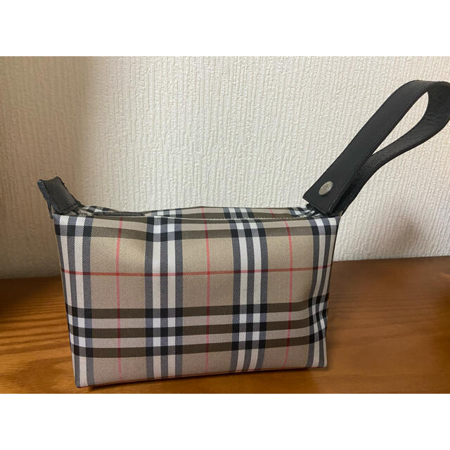 BURBERRY(バーバリー)の【美品】BURBERRY バーバリー ノバチェック ポーチ ミニ ハンドバッグ レディースのバッグ(ハンドバッグ)の商品写真