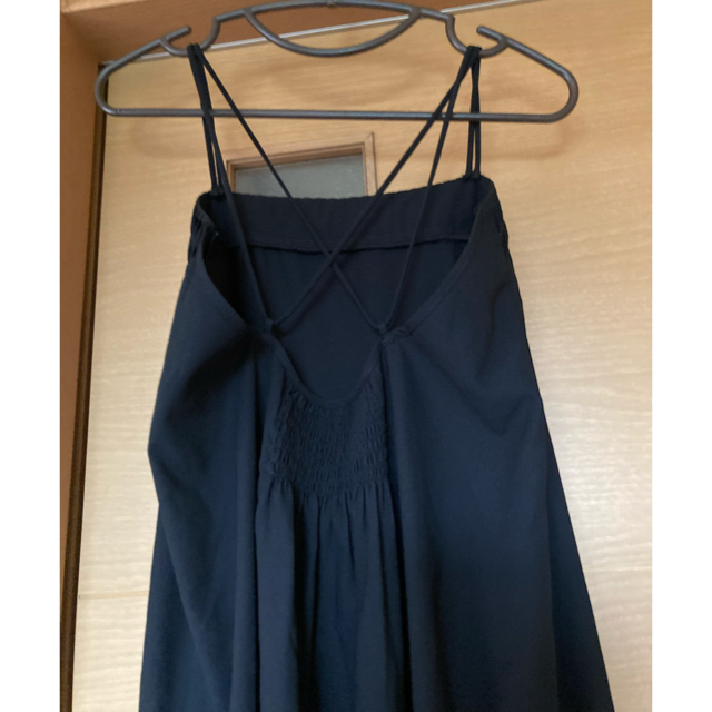 Ameri VINTAGE(アメリヴィンテージ)のL'Or Back Cross Camisole Dress レディースのワンピース(ロングワンピース/マキシワンピース)の商品写真