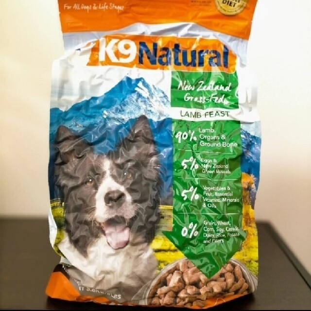 K9 ナチュラル ラム フリーズドライ3.6kg 【メール便無料】 www.gold ...