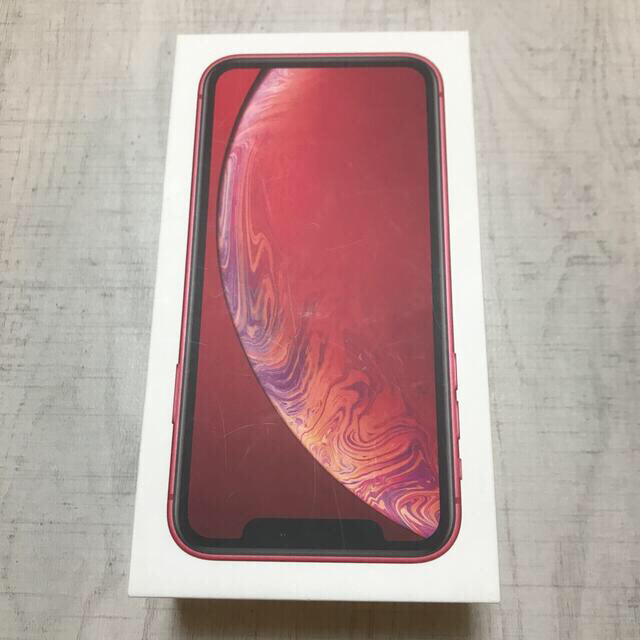 Apple(アップル)のSALE!! iPhone XR 64GB RED SIMロック解除済おまけ付き スマホ/家電/カメラのスマートフォン/携帯電話(スマートフォン本体)の商品写真