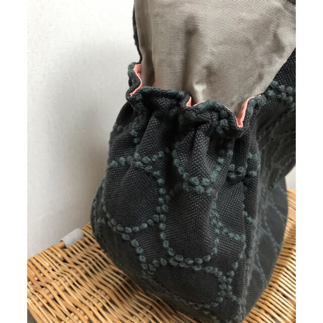 ミナペルホネン*タンバリン〇ギャザポケバッグ✂️ハンドメイド ミナペルホネン*タンバリン〇ギャザポケバッグ✂️ハンドメイド