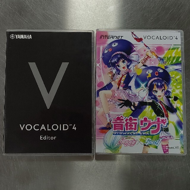 VOCALOID4 Editor と 音街ウナV4