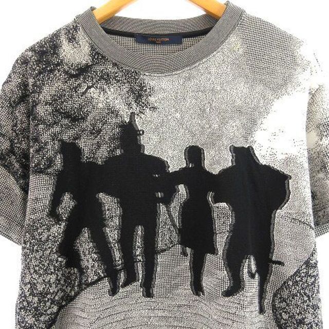ルイヴィトン 19SS オズの魔法使い ブリックロードTシャツ 半袖 グレー