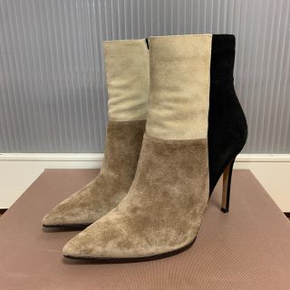 ジャンヴィットロッシ(Gianvito Rossi)の‼️限定値引き‼️日本未入荷　ジャンヴィットロッシ　バイカラーブーツ (ブーツ)