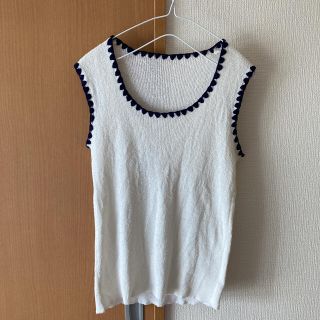 カスタネ(Kastane)のused 古着 タンクトップ ノースリーブ(カットソー(半袖/袖なし))