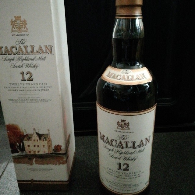 最終値下げ MACALLAN 12年物  旧ラベル