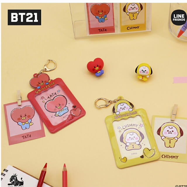 BTS BT21公式 フォトホルダー7個セット