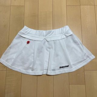 バボラ(Babolat)のバボラ⭐︎スコート⭐︎ホワイト⭐︎白(ウェア)