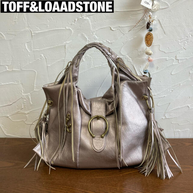 TOFF＆LOADSTONE(トフアンドロードストーン)のTOFF&LOADSTONE レザーバッグ レディースのバッグ(ハンドバッグ)の商品写真