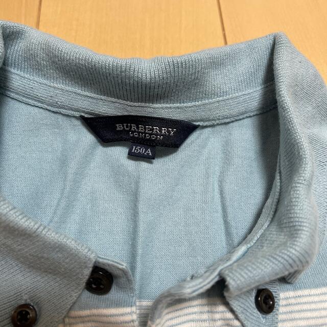 BURBERRY(バーバリー)のバーバリー⭐︎Burberry⭐︎ポロシャツ⭐︎150 キッズ/ベビー/マタニティのキッズ服男の子用(90cm~)(Tシャツ/カットソー)の商品写真