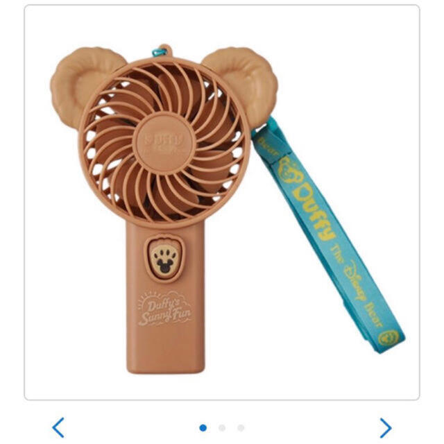 Disney(ディズニー)のダッフィー 扇風機 スマホ/家電/カメラの冷暖房/空調(扇風機)の商品写真