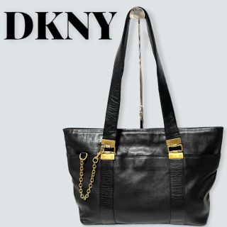 ダナキャランニューヨーク(DKNY)のDKNY★ダナキャランニューヨーク★大容量★本レザー★トートバッグ★A4サイズ◎(トートバッグ)