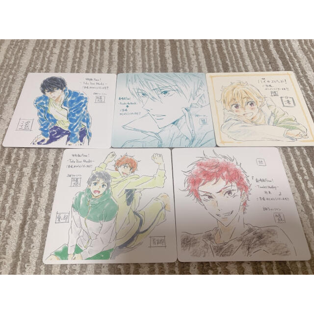 Free! 映画入場者特典 色紙 エンタメ/ホビーのアニメグッズ(その他)の商品写真