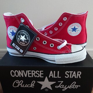 コンバース(CONVERSE)のCONVERSE ALLSTAR コンバース オールスター ハイカット 赤(スニーカー)