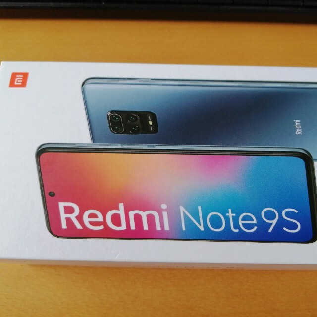 Xiaomi Redmi Note 9S 4+64GB グレイシャーホワイト