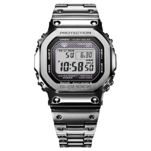 新品未開封 G-SHOCK GMW-B5000D-1JF フルメタル シルバー