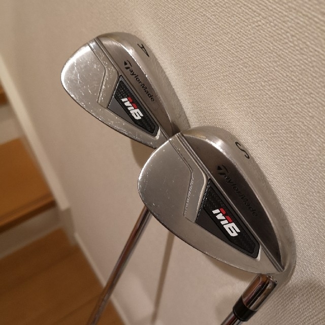 TaylorMade(テーラーメイド)の【美品】M6 テーラーメイド ウェッジセット AW &  SW スポーツ/アウトドアのゴルフ(クラブ)の商品写真