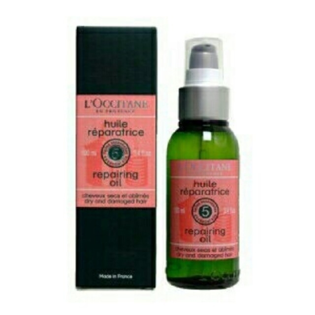 【2本セット】 ロクシタン ファイブハーブス リペアリングヘアオイル 100ml