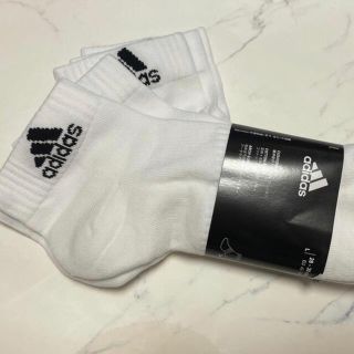 アディダス(adidas)のadidas 靴下 MEN'S L 28〜30cm 3足セット(ソックス)