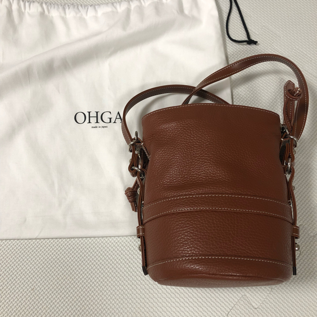 OHGA Leather Bagブラウン
